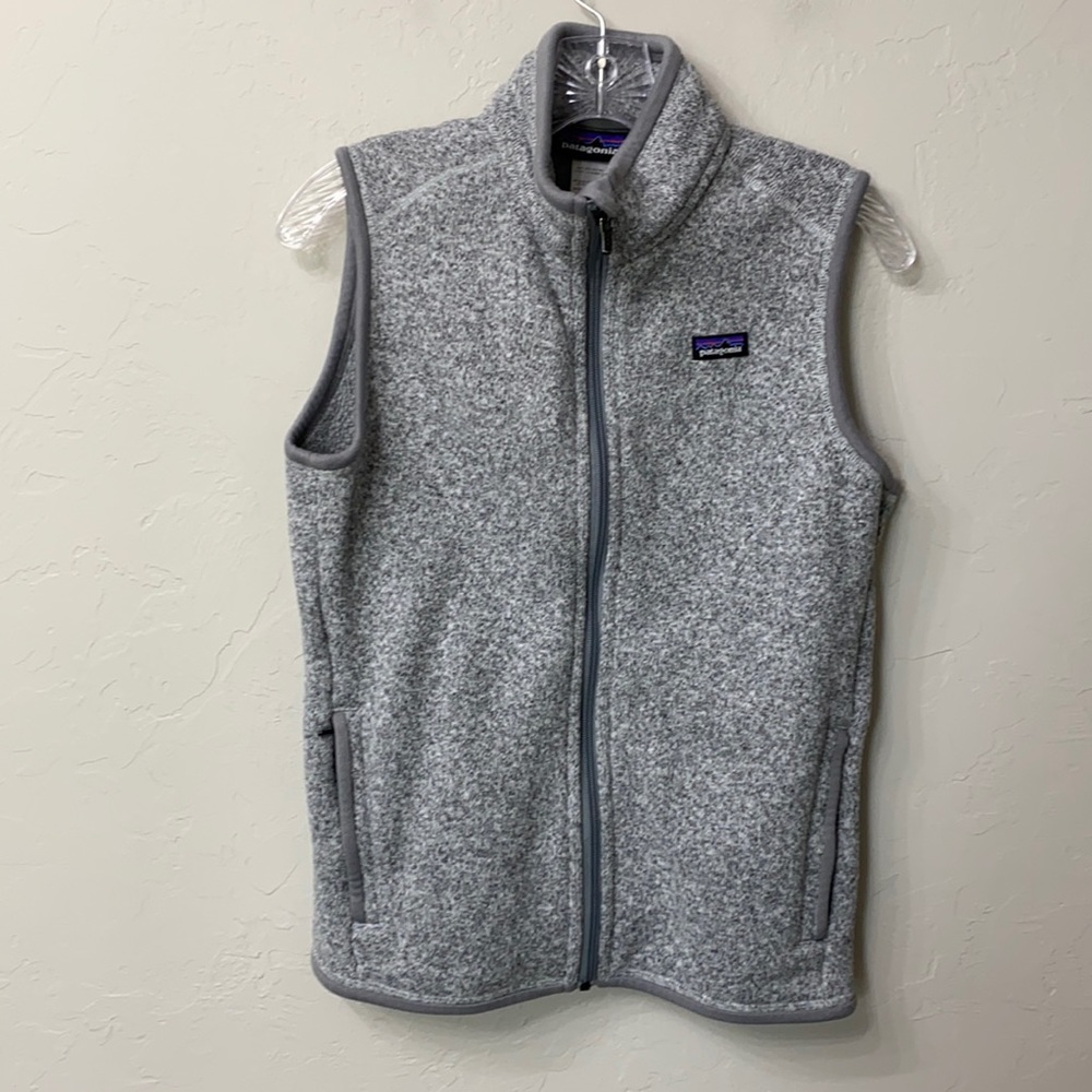 Patagonia grey better sweater vest size medium